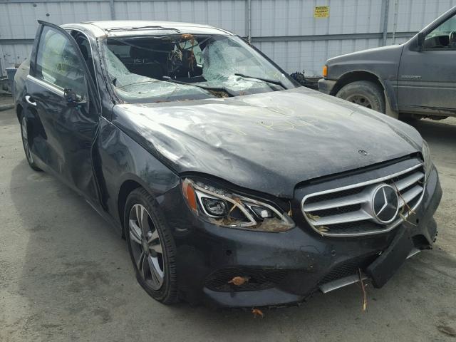 WDDHF5KBXGB168214 - 2016 MERCEDES-BENZ E 350 BLACK photo 1