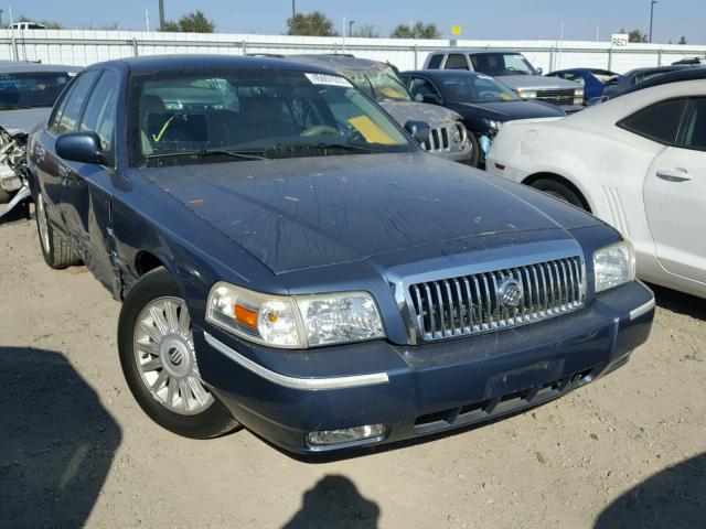 2MEFM75V78X647051 - 2008 MERCURY GRAND MARQ BLUE photo 1