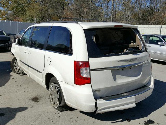 2C4RC1BG8DR706014 - 2013 CHRYSLER TOWN & COU WHITE photo 3