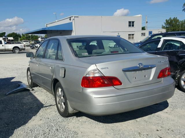 4T1BF28B73U317677 - 2003 TOYOTA AVALON XL GRAY photo 3