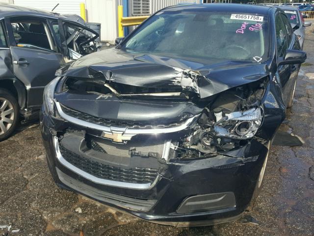 1G11C5SL8EF181202 - 2014 CHEVROLET MALIBU 1LT BLACK photo 9