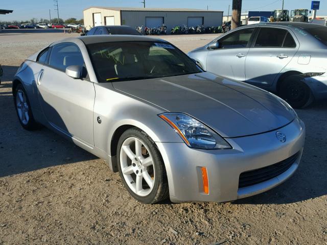 JN1AZ34D53T113506 - 2003 NISSAN 350Z COUPE SILVER photo 1