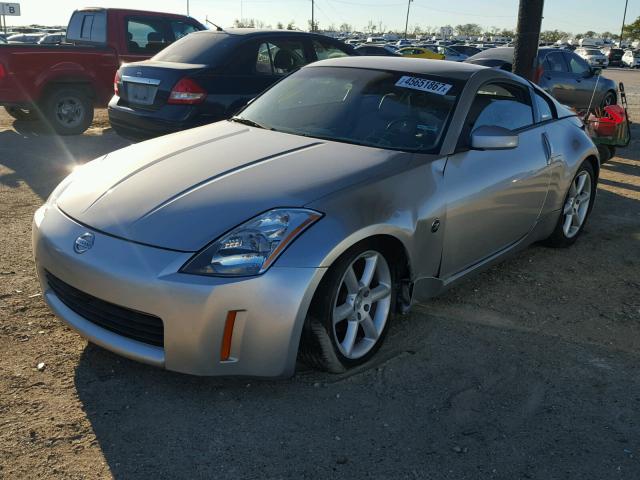 JN1AZ34D53T113506 - 2003 NISSAN 350Z COUPE SILVER photo 2