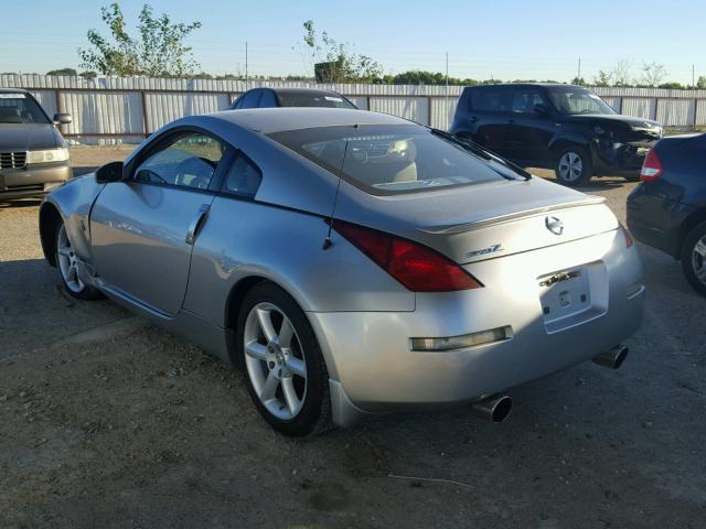 JN1AZ34D53T113506 - 2003 NISSAN 350Z COUPE SILVER photo 3