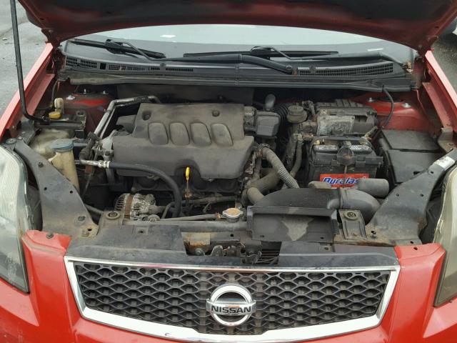 3N1AB61E59L677138 - 2009 NISSAN SENTRA 2.0 RED photo 7