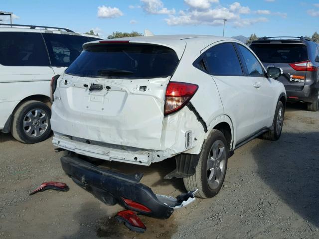 3CZRU5G58HM705285 - 2017 HONDA HR-V EX WHITE photo 4