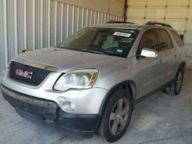 1GKER23DX9J107462 - 2009 GMC ACADIA SLT SILVER photo 2