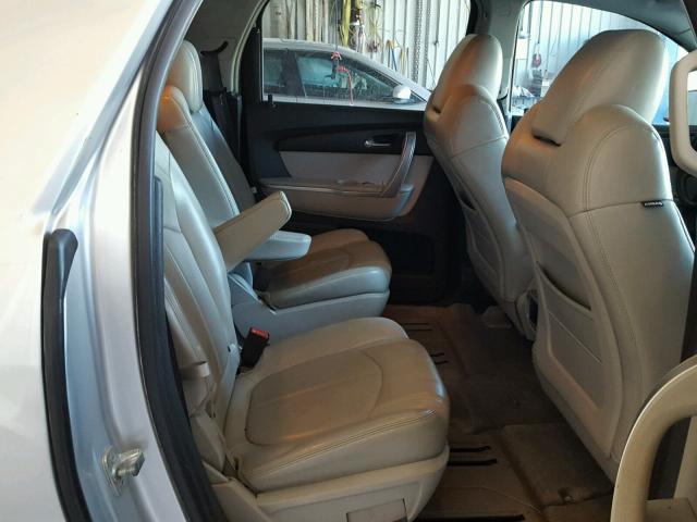 1GKER23DX9J107462 - 2009 GMC ACADIA SLT ვერცხლისფერი ფოტო 6