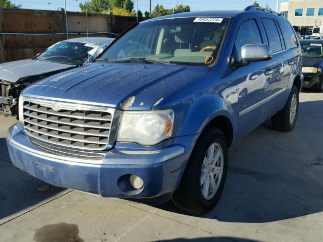 1A8HW58N08F115567 - 2008 CHRYSLER ASPEN LIMI BLUE photo 2