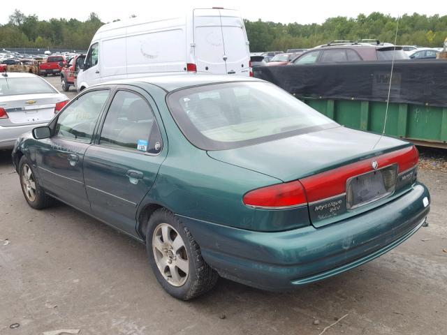 1MEFM66L6XK602742 - 1999 MERCURY MYSTIQUE L GREEN photo 3