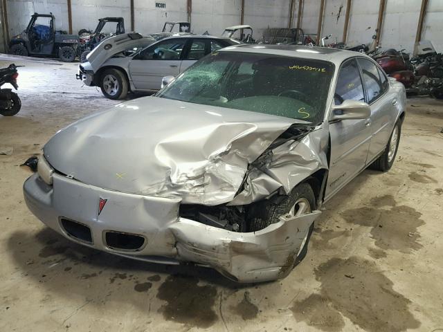 1G2WJ52M5XF350014 - 1999 PONTIAC GRAND PRIX SILVER photo 2