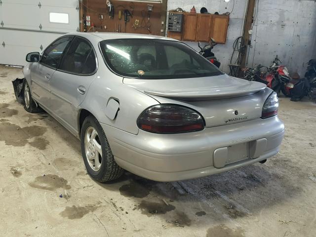 1G2WJ52M5XF350014 - 1999 PONTIAC GRAND PRIX SILVER photo 3