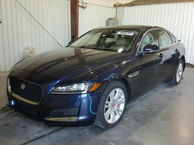 SAJBJ4BV6GCY21944 - 2016 JAGUAR XF PREMIUM BLUE photo 2