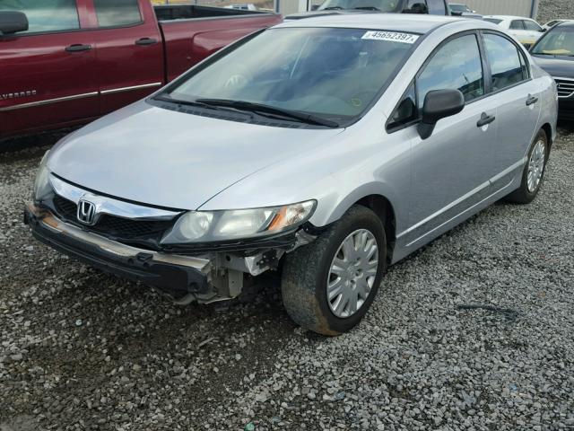 19XFA1F36AE056838 - 2010 HONDA CIVIC SILVER photo 2