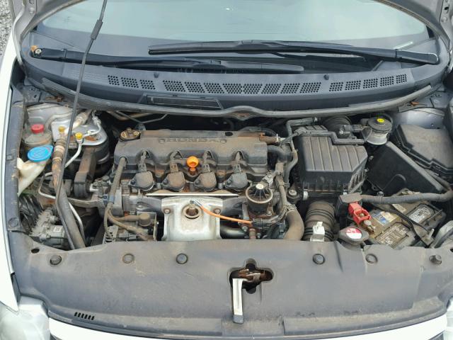 19XFA1F36AE056838 - 2010 HONDA CIVIC SILVER photo 7