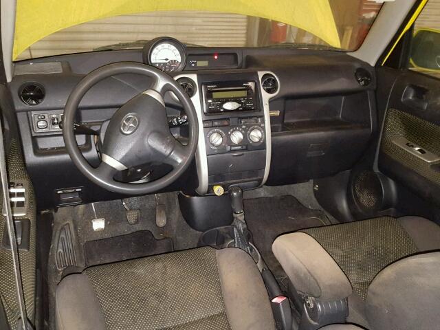 JTLKT334854017987 - 2005 TOYOTA SCION XB 黄色 照片 10