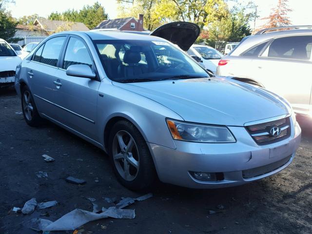 5NPEU46F97H261721 - 2007 HYUNDAI SONATA SE SILVER photo 1