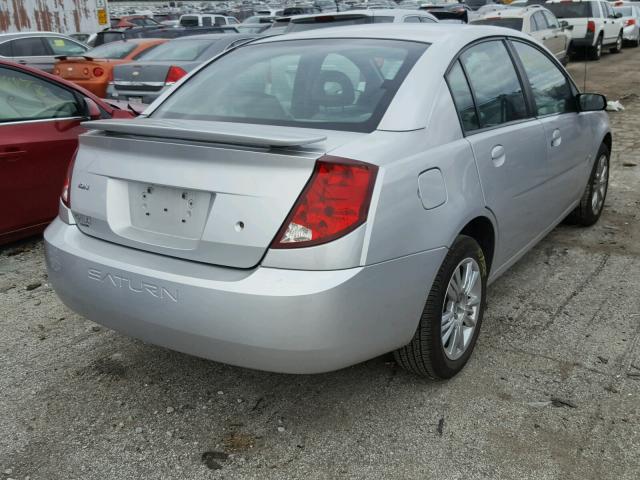 1G8AL52F04Z135646 - 2004 SATURN ION LEVEL GRAY photo 4