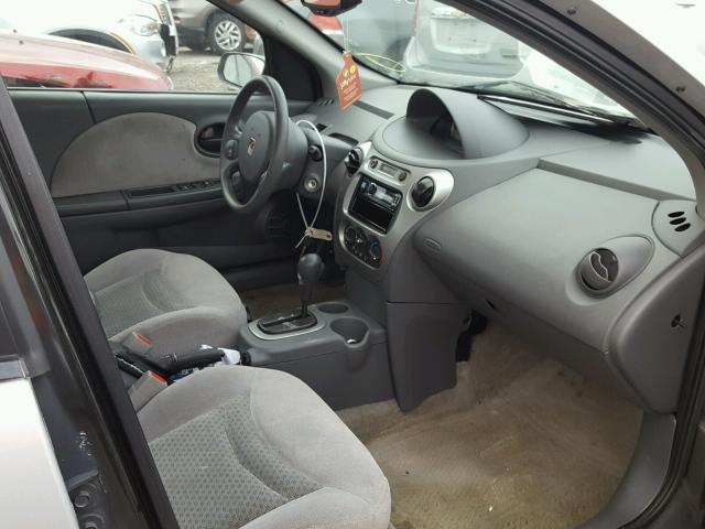 1G8AL52F04Z135646 - 2004 SATURN ION LEVEL GRAY photo 5