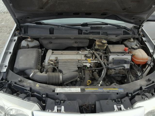 1G8AL52F04Z135646 - 2004 SATURN ION LEVEL GRAY photo 7