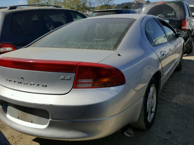 2B3AD76V71H576476 - 2001 DODGE INTREPID R SILVER photo 4