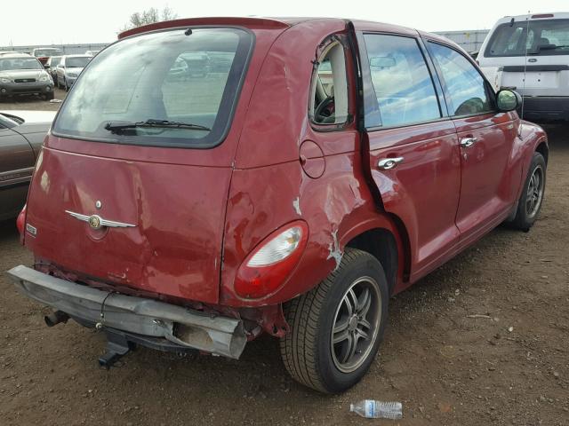 3A4FY48B46T229769 - 2006 CHRYSLER PT CRUISER RED photo 4