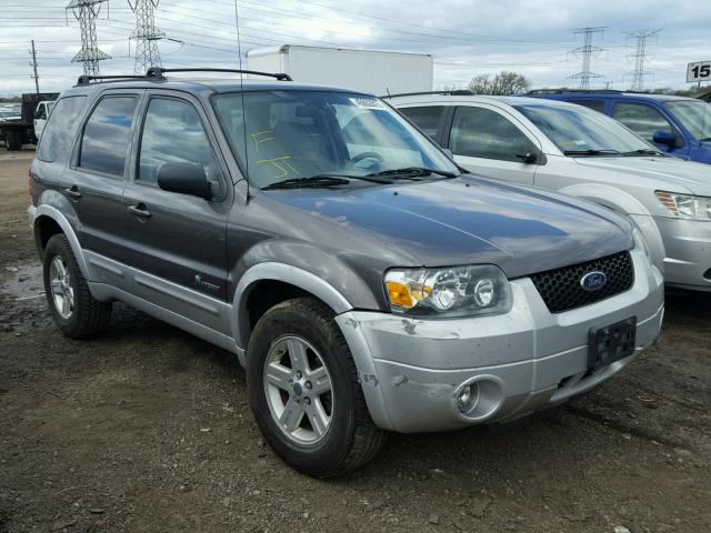 1FMYU95H75KC95180 - 2005 FORD ESCAPE HEV GRAY photo 1