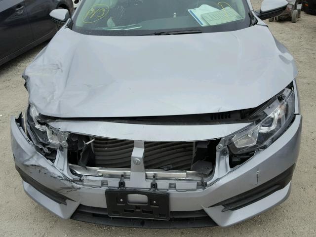 2HGFC2F57HH517997 - 2017 HONDA CIVIC LX SILVER photo 9