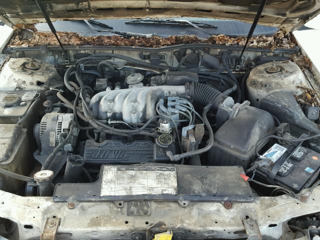 1FACP55U7NA286809 - 1992 FORD TAURUS L WHITE photo 7