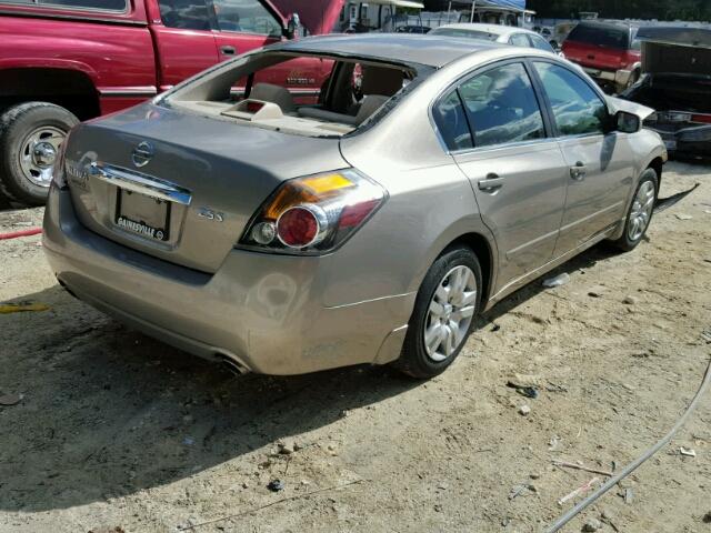 1N4AL2AP8CN564821 - 2012 NISSAN ALTIMA BAS GOLD photo 4