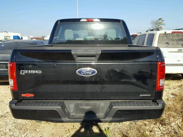 1FTEW1CF2GKD63280 - 2016 FORD F150 SUPER BLACK photo 9