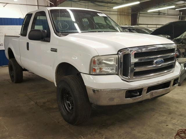 1FTSX21585EC71568 - 2005 FORD F250 WHITE photo 1