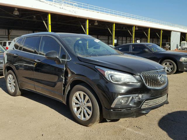 LRBFXBSA8HD097829 - 2017 BUICK ENVISION E BLACK photo 1