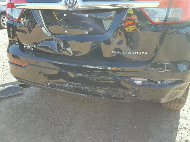 LRBFXBSA8HD097829 - 2017 BUICK ENVISION E BLACK photo 9
