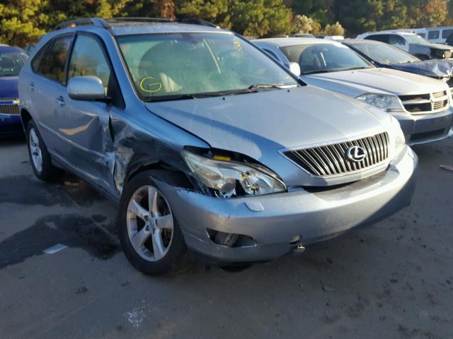 JTJHA31U240049125 - 2004 LEXUS RX 330 BLUE photo 1