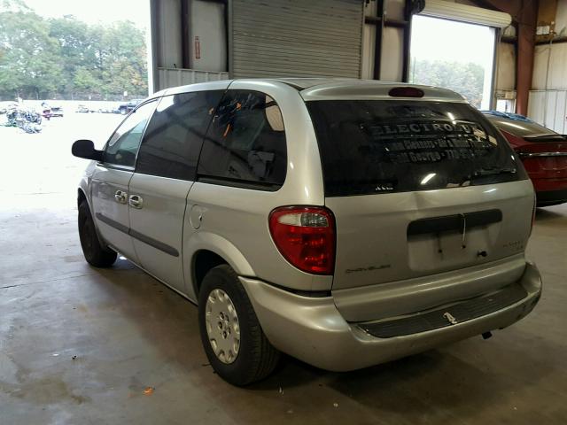 1C4GJ25B93B156953 - 2003 CHRYSLER VOYAGER SILVER photo 3