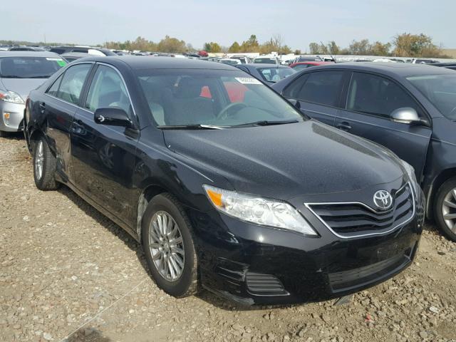 4T4BF3EK3AR061499 - 2010 TOYOTA CAMRY BASE BLACK photo 1