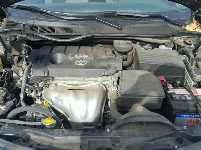 4T4BF3EK3AR061499 - 2010 TOYOTA CAMRY BASE BLACK photo 7