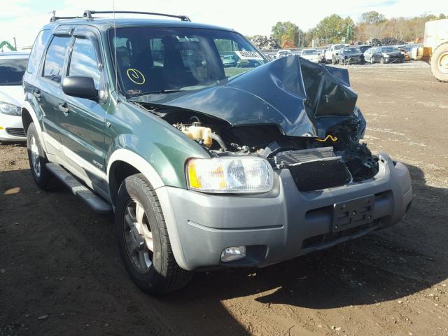 1FMYU04112KD66613 - 2002 FORD ESCAPE XLT GREEN photo 1