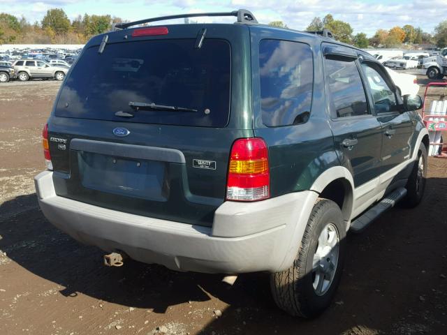 1FMYU04112KD66613 - 2002 FORD ESCAPE XLT GREEN photo 4