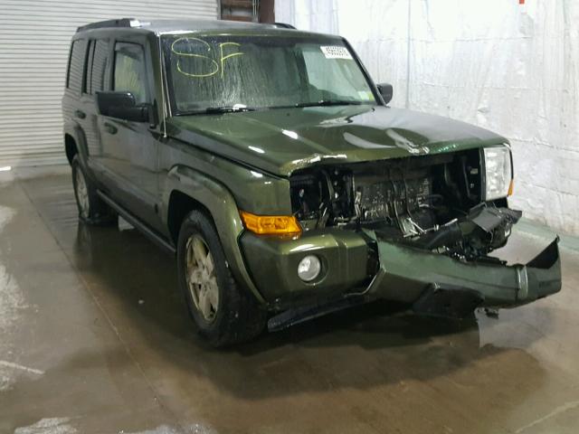 1J8HG48K47C700973 - 2007 JEEP COMMANDER Yaşıl foto 1