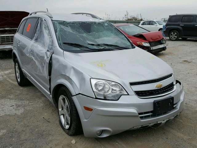 3GNFL3EK4DS520687 - 2013 CHEVROLET CAPTIVA LT SILVER photo 1