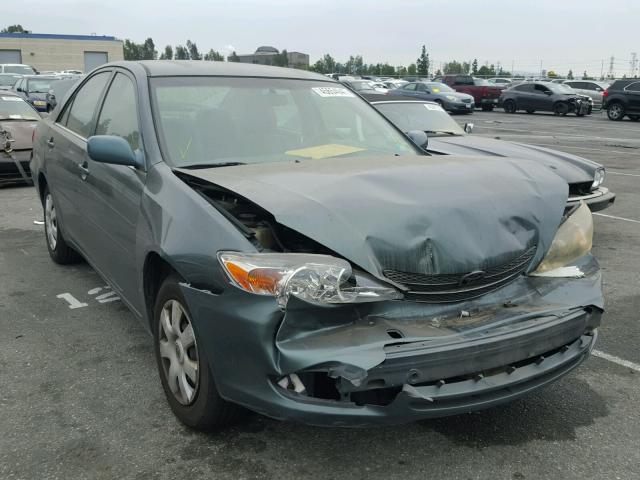 JTDBE32K630234819 - 2003 TOYOTA CAMRY LE GREEN photo 1