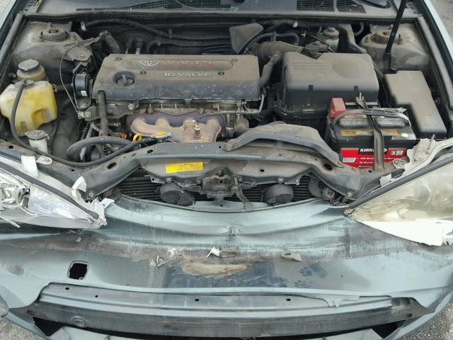 JTDBE32K630234819 - 2003 TOYOTA CAMRY LE მწვანე ფოტო 7