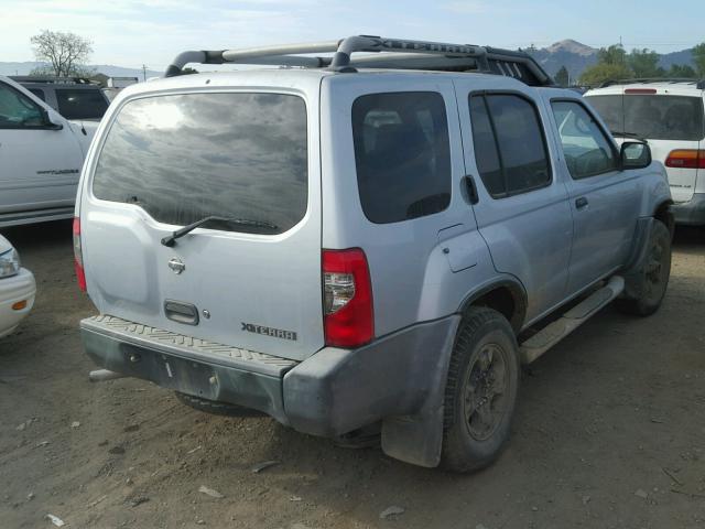 5N1ED28Y61C524121 - 2001 NISSAN XTERRA XE GRAY photo 4