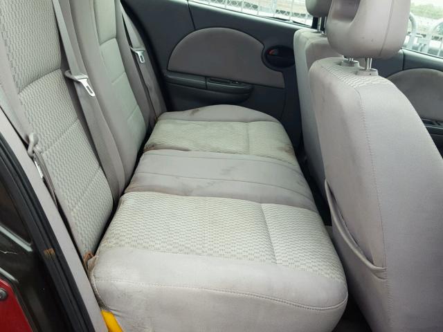 1G8AJ55F56Z124372 - 2006 SATURN ION LEVEL RED photo 6