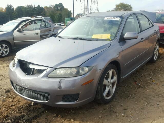 1YVHP80C775M20823 - 2007 MAZDA 6 I SILVER photo 2