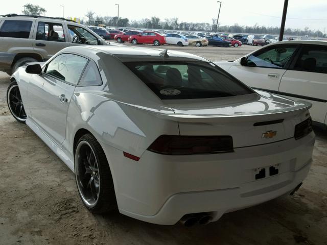 2G1FG1EW7F9105327 - 2015 CHEVROLET CAMARO SS Blanco foto 3