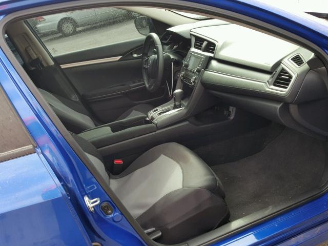 2HGFC2F58GH545418 - 2016 HONDA CIVIC LX BLUE photo 5