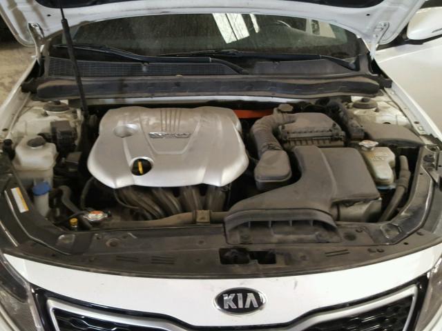 KNAGM4AD8C5031819 - 2012 KIA OPTIMA HYB SILVER photo 7